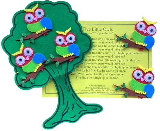 Five Little Owls
