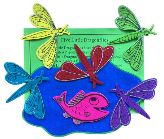 Five Little Dragonflies