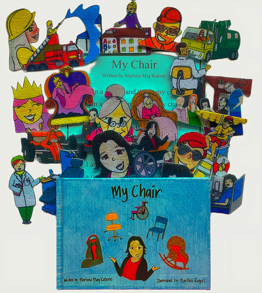 My Chair Book and Felt set