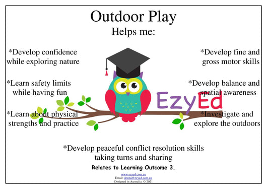 Outdoor Play Digital Download Poster