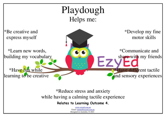 Playdough Digital Download Poster
