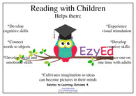 Reading with Children Digital Download Poster