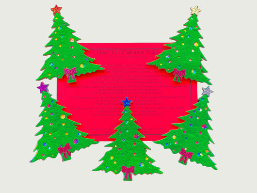 Five Little Christmas Trees