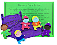 Five Toddlers In The Bed