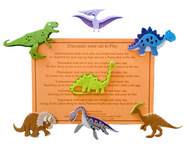 Dinosaurs went out to play