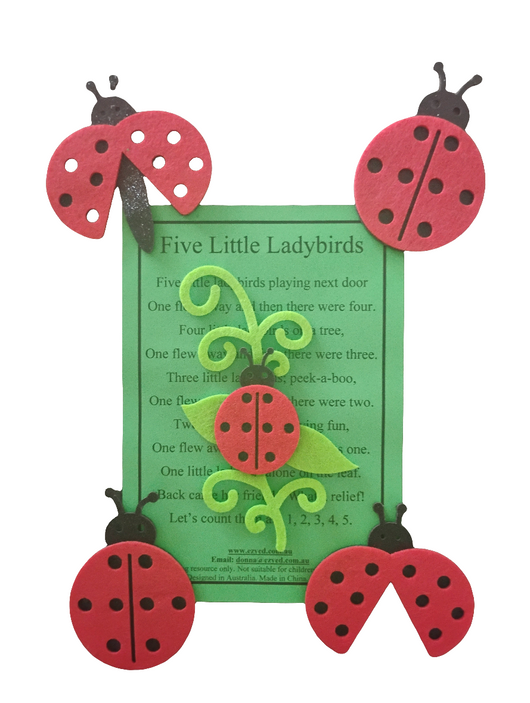 Five Little Ladybirds