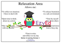 Relaxation Area Digital Download Poster